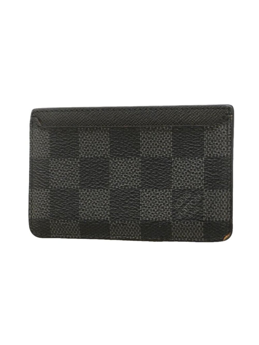 Louis Vuitton Card Case Damier Graphite Neo Black Gray